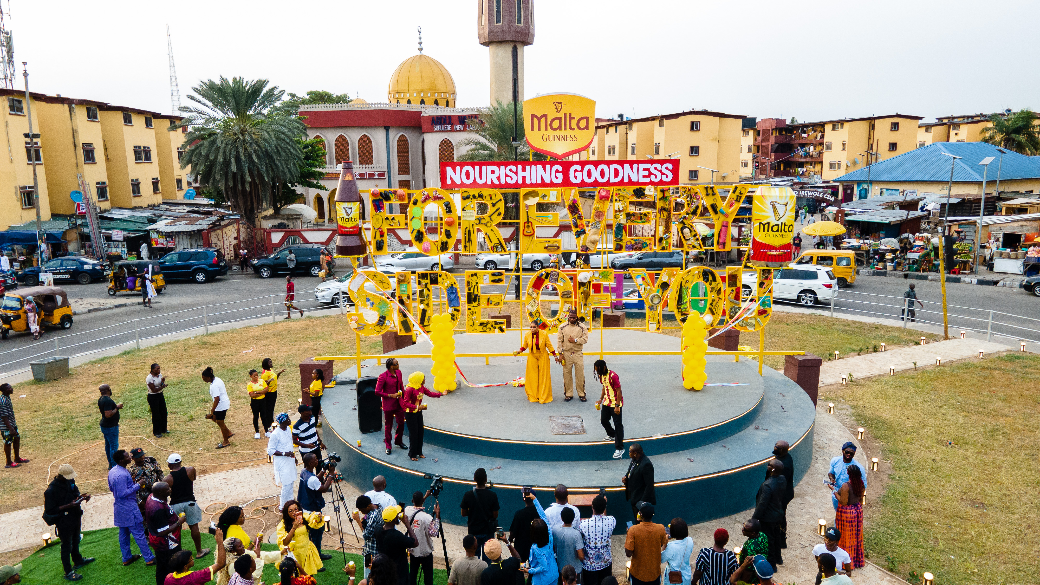 Malta Guinness Unveiling Mosaic
