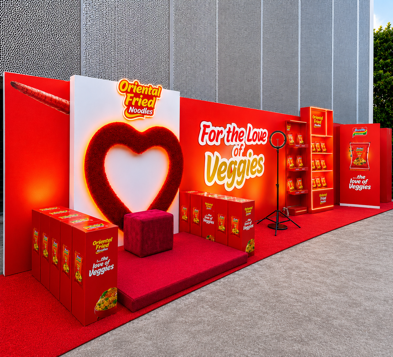 Oriental Fried Noodles brand activation