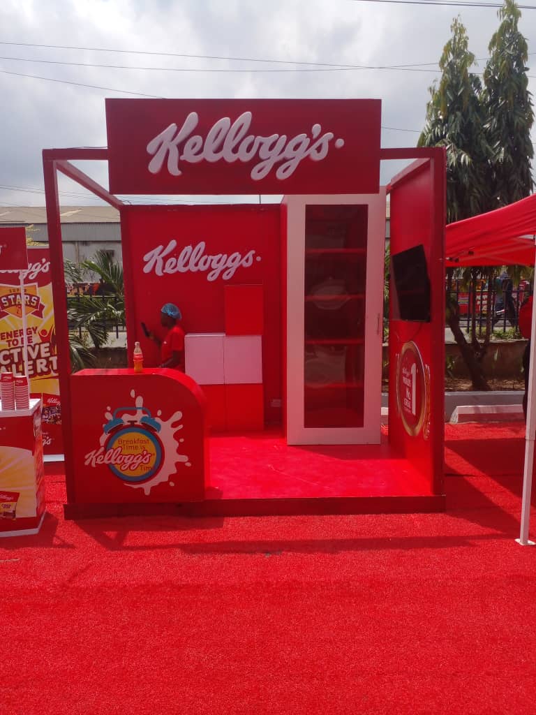 Kelloggs Exhibition Setup