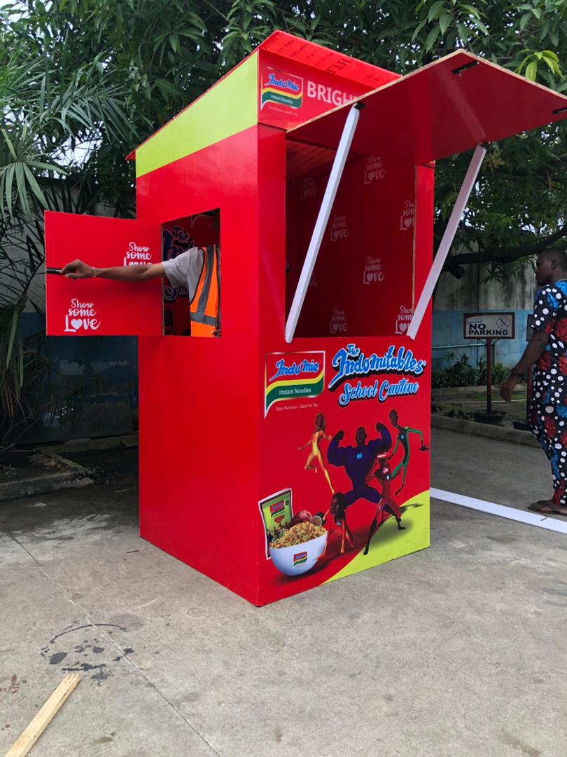 Indomie Mobile Kitchen Stand
